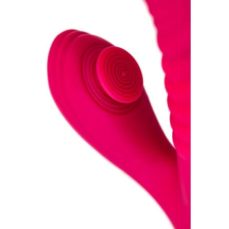 JOS Seri Thrusting Vibrator with Clitoral Stimulator Pad - Rabbit Vibrators
