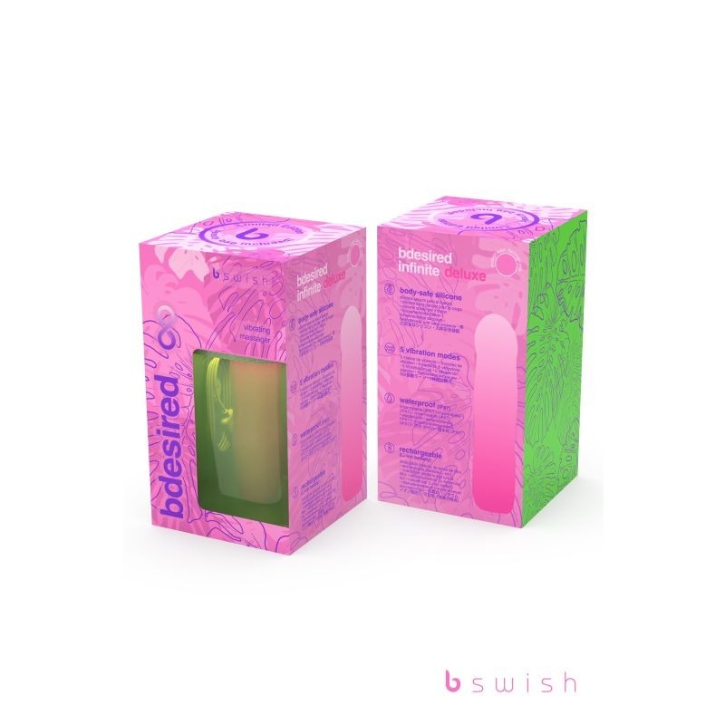 Bdesired Infinite Deluxe Flamingo Vibrator by B Swish - G-Spot Vibrators