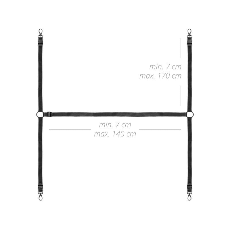 Under The Bed Restraint Bondage Set by Easytoys - Bondage Kits