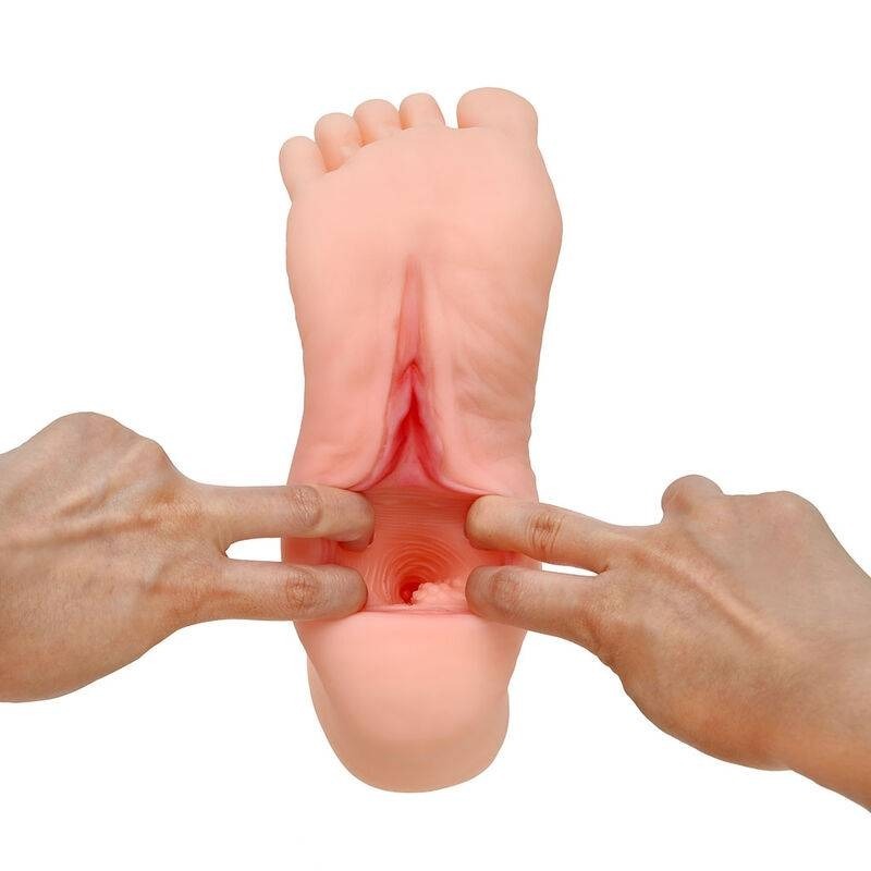 Foot Fetish Realistic Feet Stroker Pair by Doc Johnson - Masturbators and Strokers