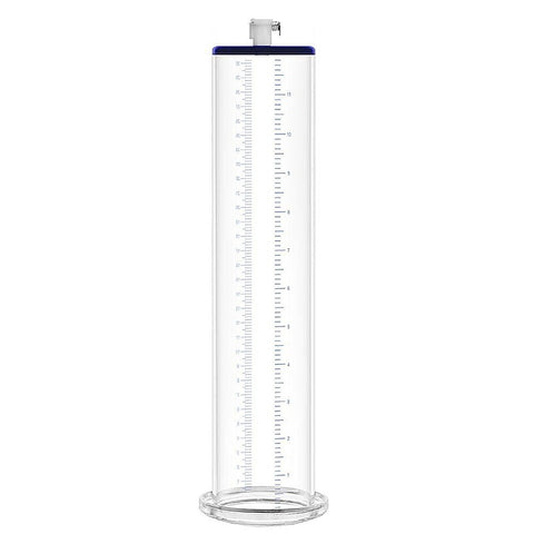 Premium Penis Pump Valve Cylinder x 2.0in by Shots Toys - Penis Pumps And Stretchers