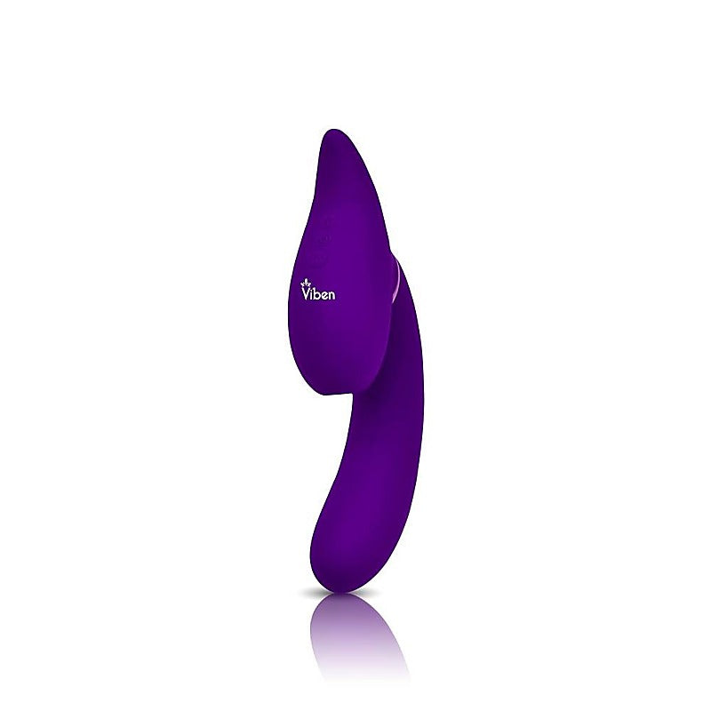 Symphony 21 Mode Swivel Suction Head Triple Motor Vibrator - Clit Ticklers and Pulsators