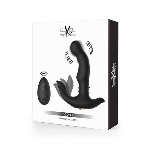 Cooper Vibrating Remote Control Anal Prostate Massager - Prostate Toys