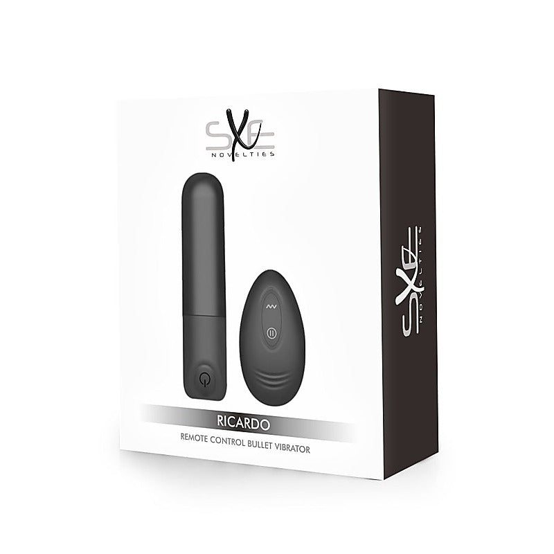 SXE Ricardo Remote Control Bullet Vibrator - Bullet Vibrators