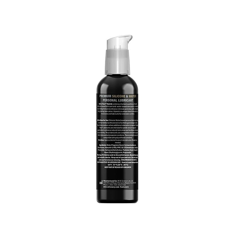 Swiss Navy Long Lasting Hybrid Lubricant - Massage Oils and Lubricants