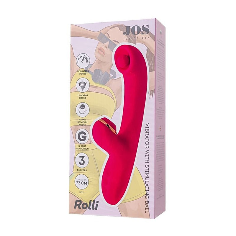 JOS Rolli Stimulating Ball Vibrator by ToyFa - Rabbit Vibrators