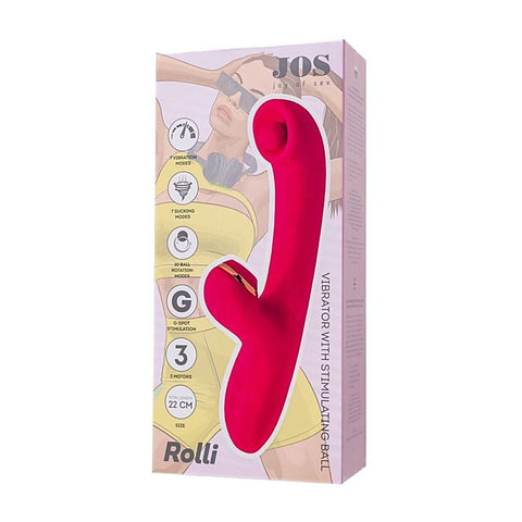 JOS Rolli Stimulating Ball Vibrator by ToyFa - Rabbit Vibrators