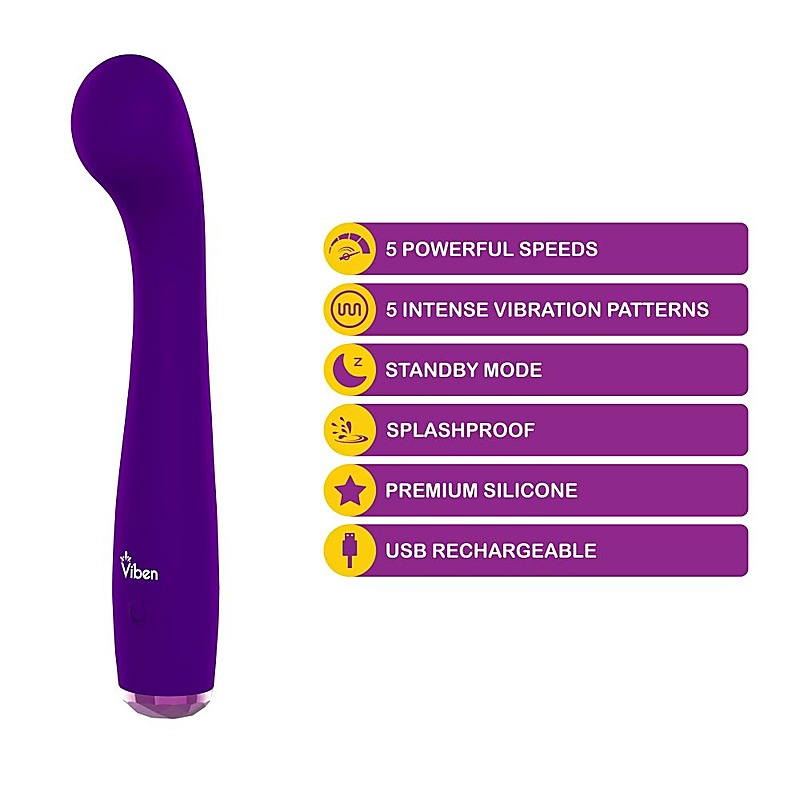 Devotion Ruby Vibrator by Viben - G-Spot Vibrators