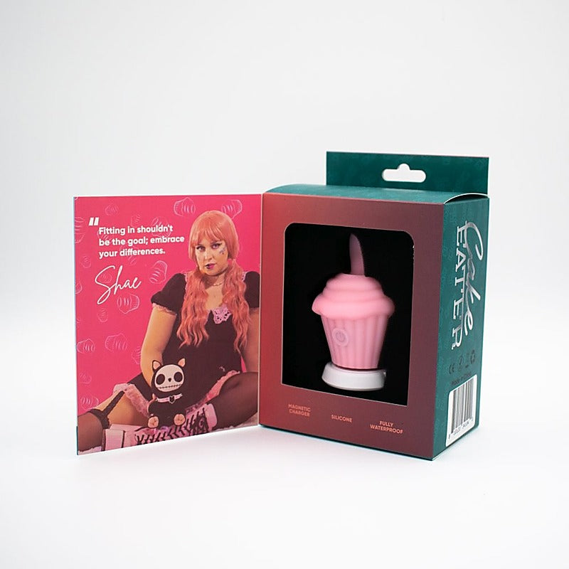 Cake Eater Clit Flicker Stimulator Clit Vibrator - Clit Ticklers and Pulsators