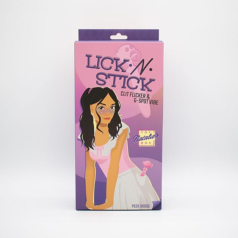 Lick N' Stick Clit Flicker G-Spot Vibrator - G-Spot Vibrators