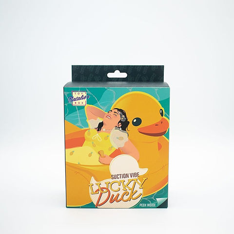 Lucky Duck Suction Stimulator Clit Vibrator - Clit Ticklers and Pulsators