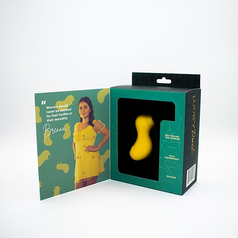 Lucky Duck Suction Stimulator Clit Vibrator - Clit Ticklers and Pulsators