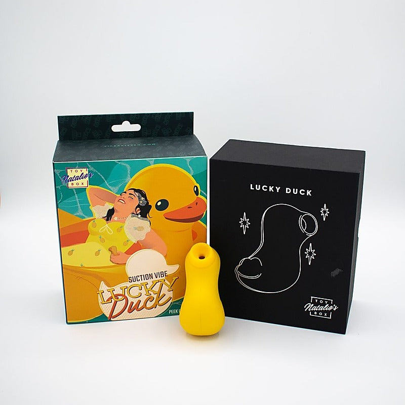 Lucky Duck Suction Stimulator Clit Vibrator - Clit Ticklers and Pulsators