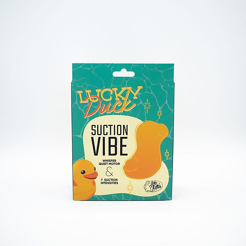 Lucky Duck Suction Stimulator Clit Vibrator - Clit Ticklers and Pulsators