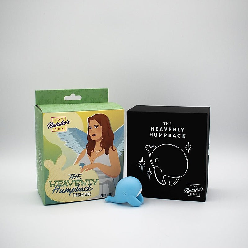 The Heavenly Humpback Finger Bullet Vibrator - Finger and Tongue Vibrators