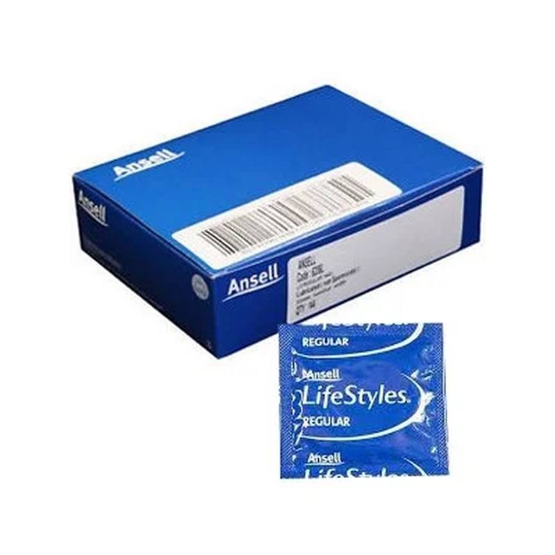 Lifestyles Regular Easy Fit Shape Condoms by Ansell - Condoms