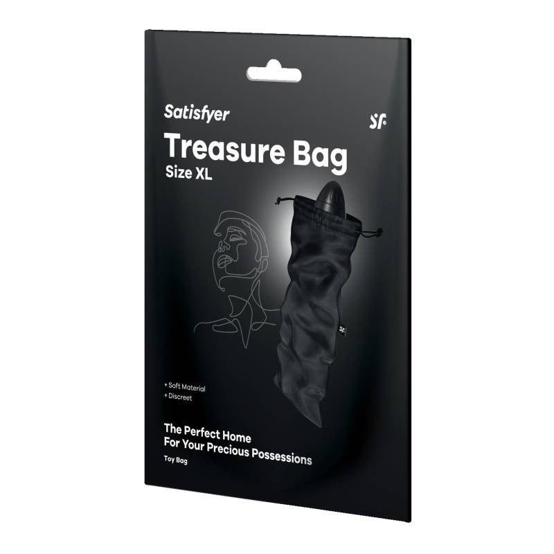 Treasure Bag Vibrator Black by Satisfyer - Vibrator Accessories