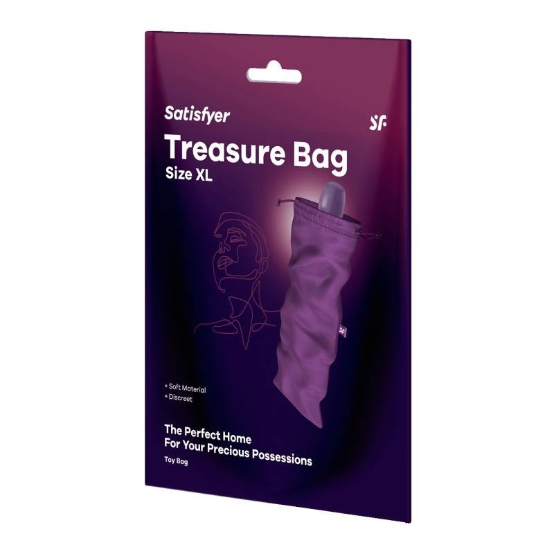 Treasure Bag Violet Vibrator by Satisfyer - Vibrator Accessories