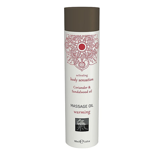 Shiatsu Massage Oil Warming Coriander And Sandalwood Oil - Massage Oils and Lubricants