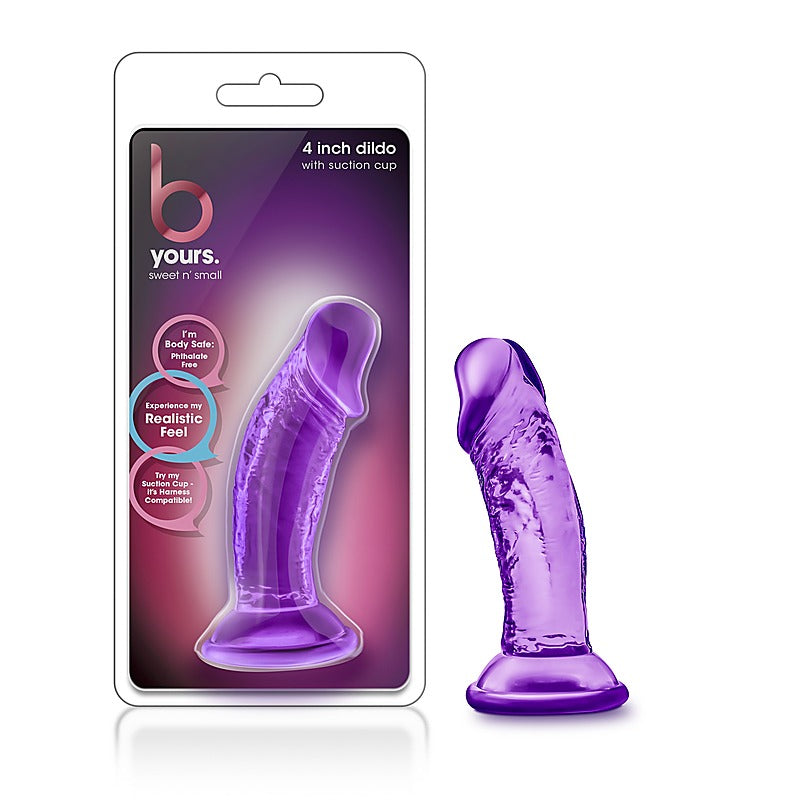 B Yours Sweet n 4'' Dildo Dong by Blush Novelties - Realistic Dildos