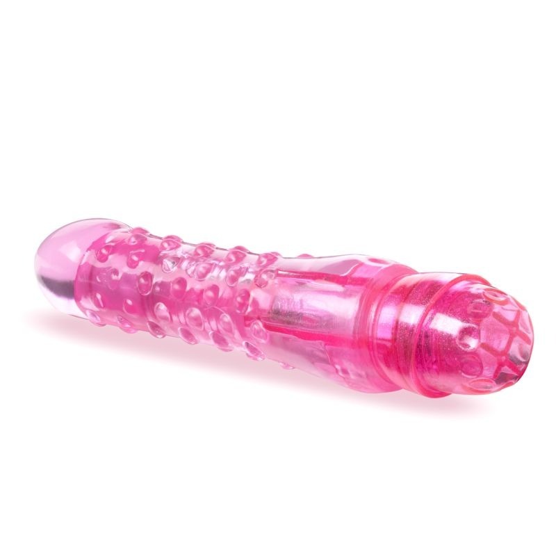 Naturally Yours Bump n Grind Vibrating Dildo Pink - Vibrating Dildos