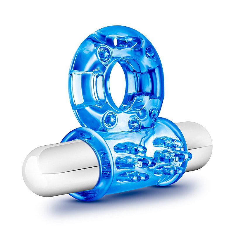 Stay Hard 10 Function Vibrating Bull Ring - Vibrating Cock Rings