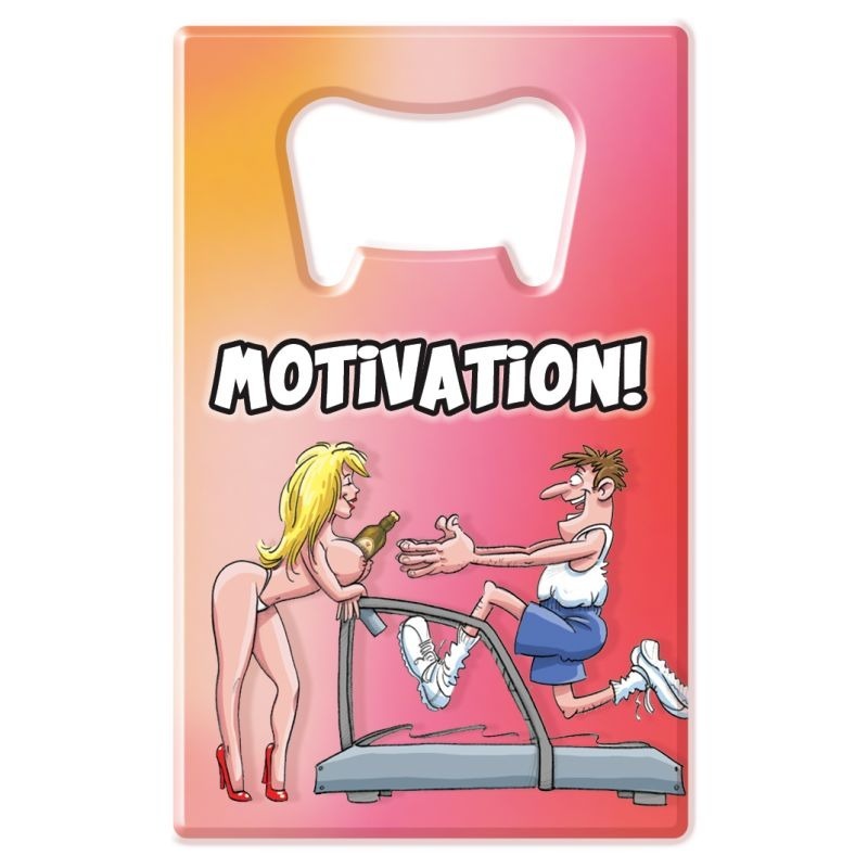 Motivation Bottle Opener Party Gift by Ozze Creations - Party Gifts and Novelties