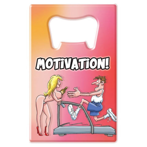 Motivation Bottle Opener Party Gift by Ozze Creations - Party Gifts and Novelties