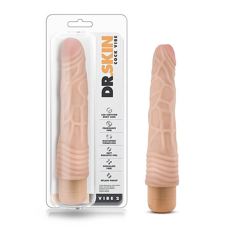 Dr Skin Cock Vibe 2 Vibrating Cock Vibrating Dildo - Vibrating Dildos