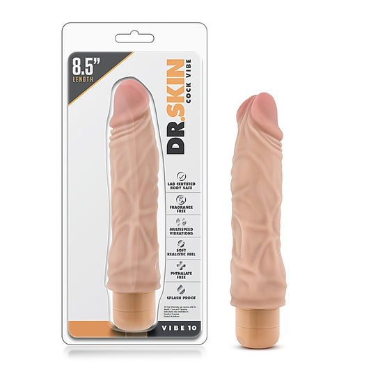 Dr. Skin Cock Vibe 10 Vibrating Cock Vibrating Dildo - Vibrating Dildos