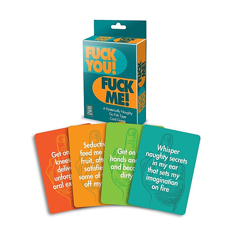 Fuck You Fuck Me Card Game by Little Genie - Sex Games, Coupons and Tricks