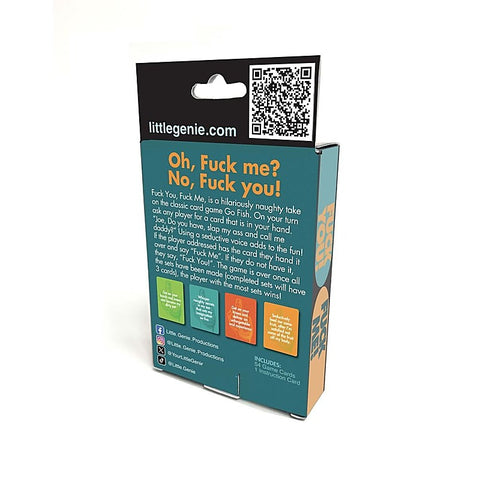 Fuck You Fuck Me Card Game by Little Genie - Sex Games, Coupons and Tricks