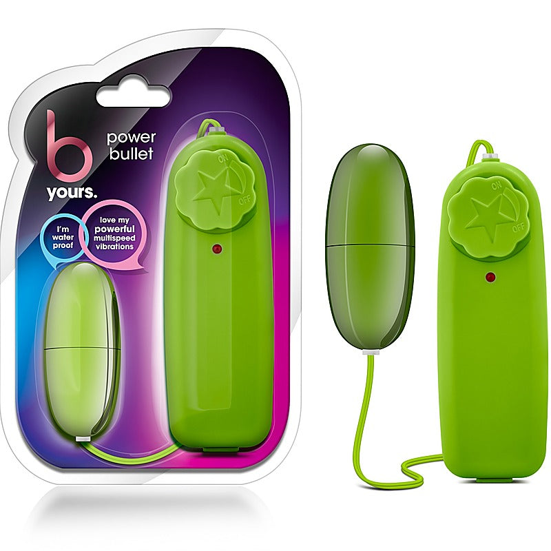 B Yours Power Bullet Lime by Blush Novelties - Bullet Vibrators
