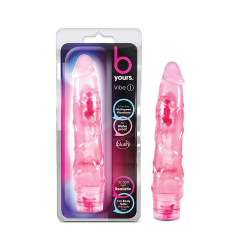 B Yours Vibe No 1 Vibrating Dildo by Blush Novelties - Vibrating Dildos