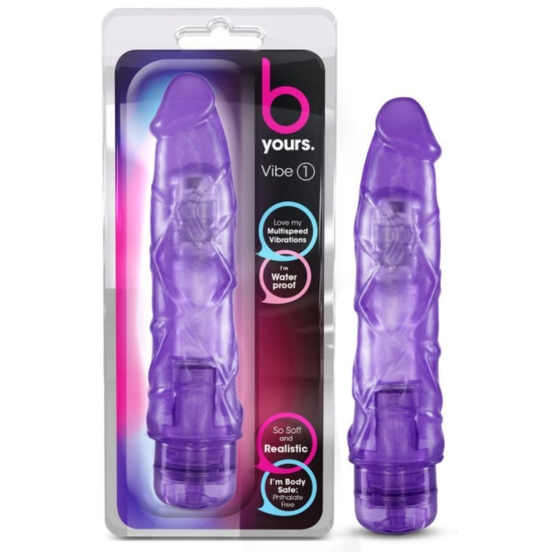 B Yours Vibe No 1 Vibrating Dildo by Blush Novelties - Vibrating Dildos
