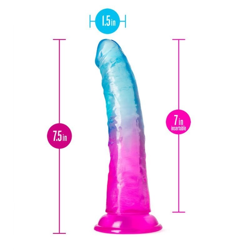 B Yours Beautiful Sky Dildo Sunset by Blush Novelties - Realistic Dildos