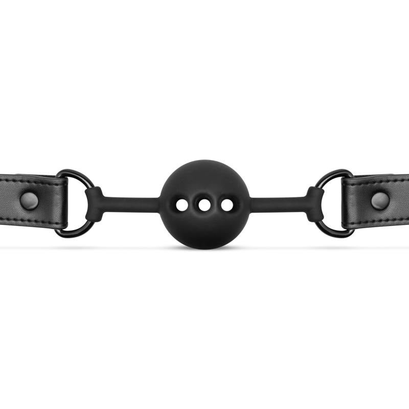 Breathable Silicone Ball Gag by Easytoys - Bondage Gags and Bits