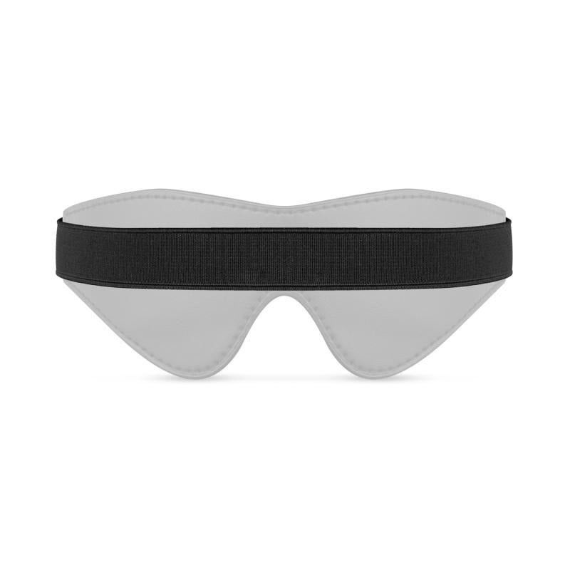 Faux Leather Blindfold by Easytoys - Masks And Blindfolds