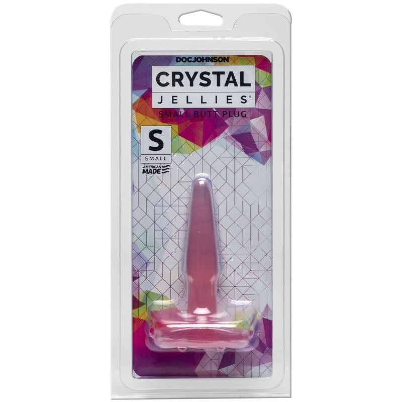 Crystal Jellies 4 Inch Small Beginners Butt Plug - Butt Plugs