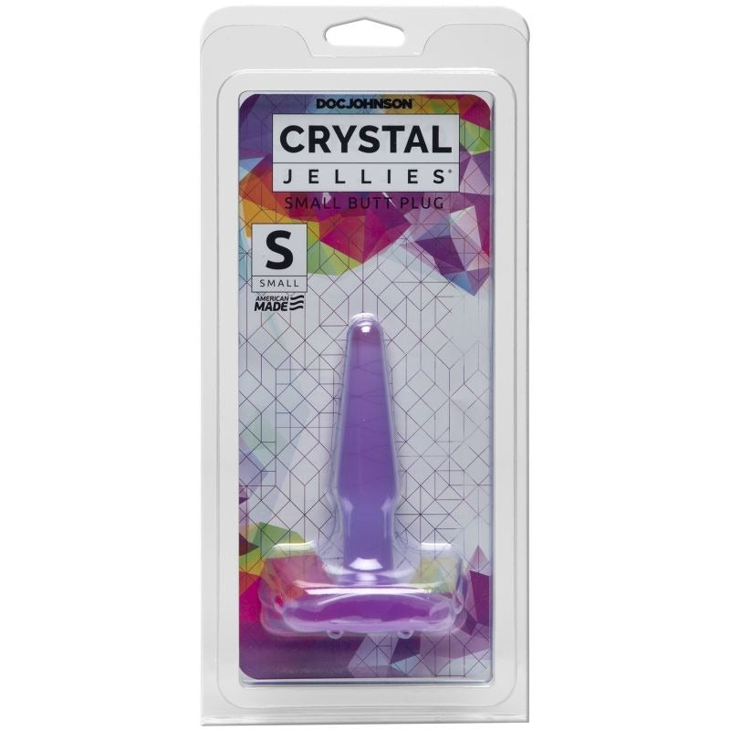 Crystal Jellies 4 Inch Small Beginners Butt Plug - Butt Plugs