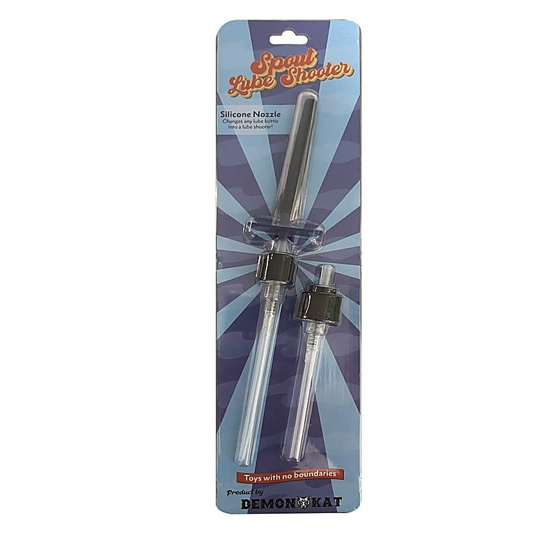 Spout Silicone Lube Injector by Demon Kat - Massage Oils and Lubricants