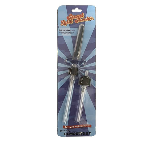 Spout Silicone Lube Injector by Demon Kat - Massage Oils and Lubricants