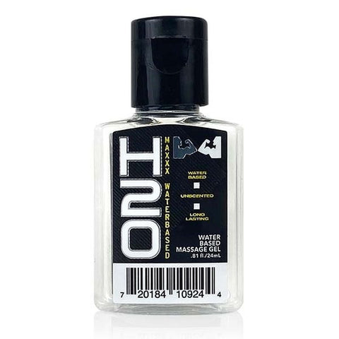 H2O MAXXX Lubricant Gel Travel Size by Elbow Grease - Water Based Lubes