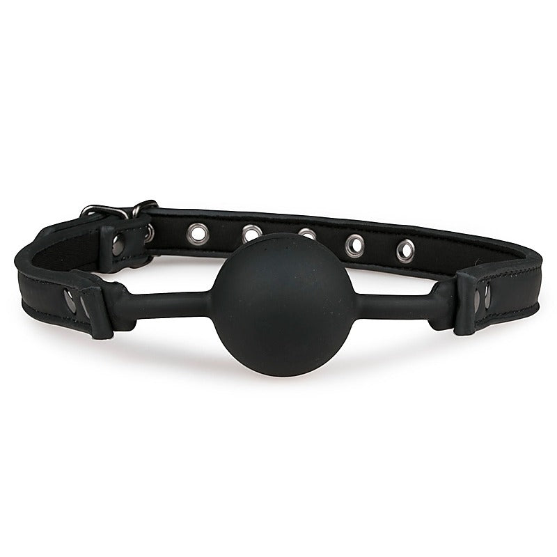 Ball Gag With Silicone Ball by Easytoys - Bondage Gags and Bits