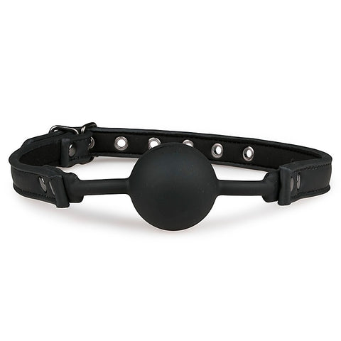 Ball Gag With Silicone Ball by Easytoys - Bondage Gags and Bits