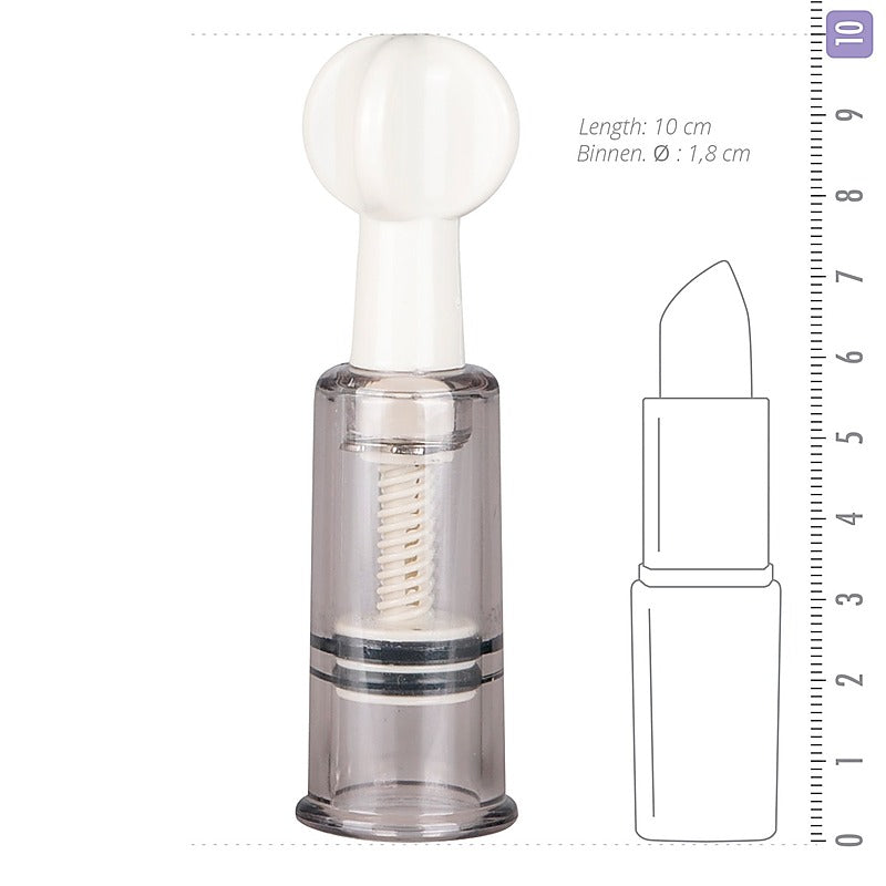Nipple and Clit Suckers 3 Pc by Easytoys - Nipple and Clit Clamps