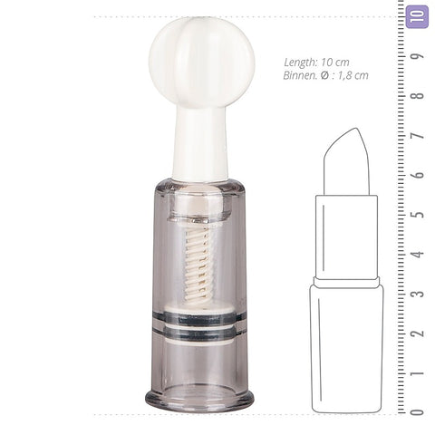 Nipple and Clit Suckers 3 Pc by Easytoys - Nipple and Clit Clamps
