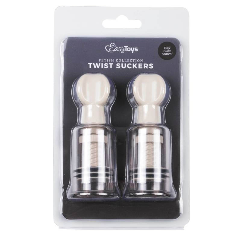 Nipple and Clit Suckers Medium by Easytoys - Nipple and Clit Clamps