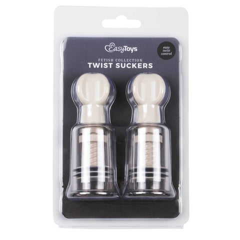Nipple and Clit Suckers Medium by Easytoys - Nipple and Clit Clamps