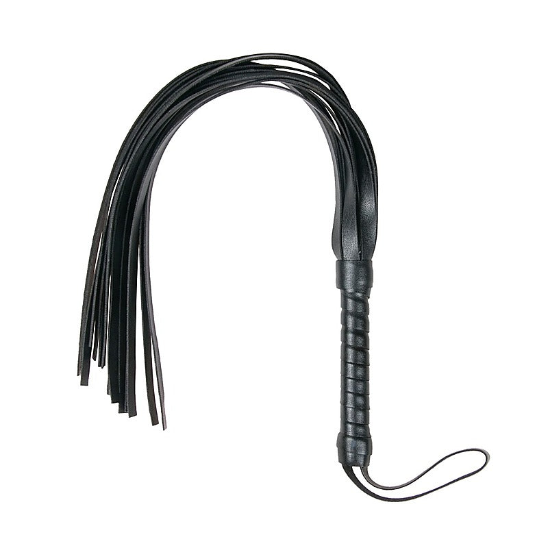 Flogger Whip Leather by Easytoys - Whips And Crops